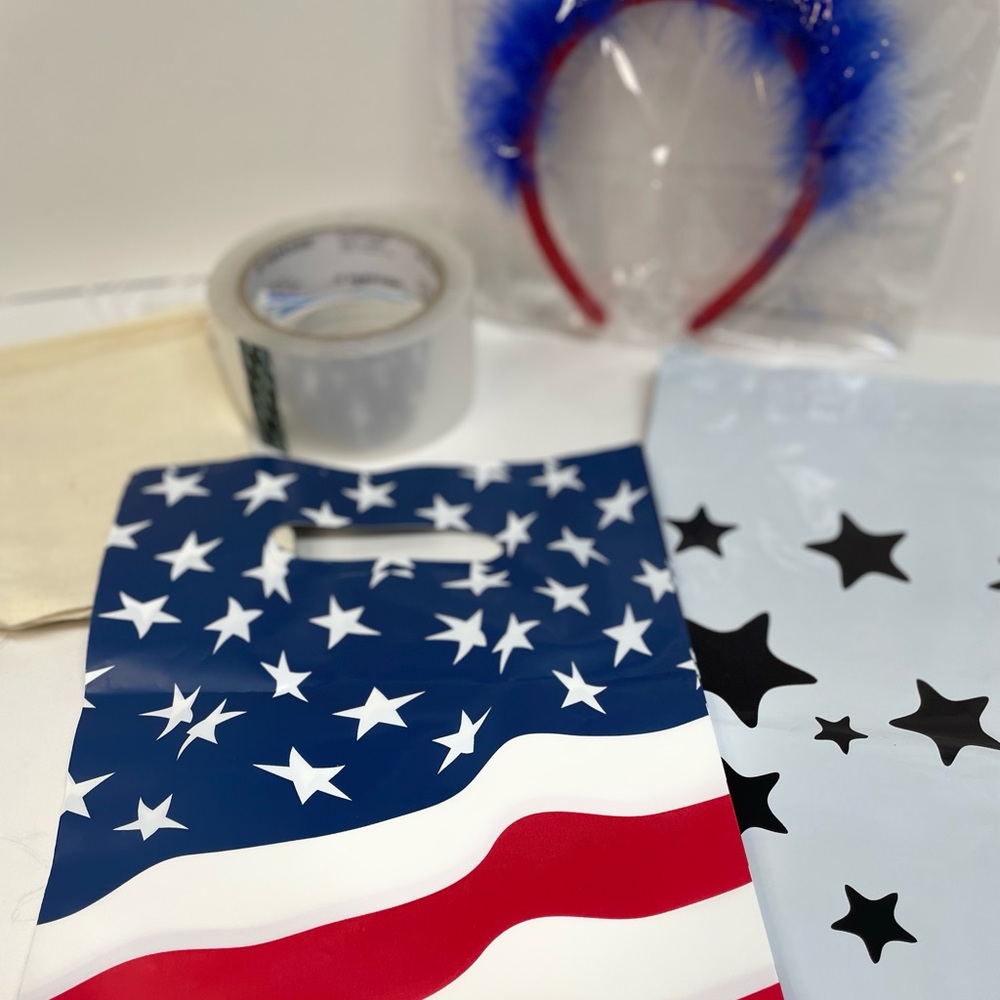 PolyMailer Bundle 15 Poly Mailers 10X13 Tape Fragile Stickers Thank you Stickers